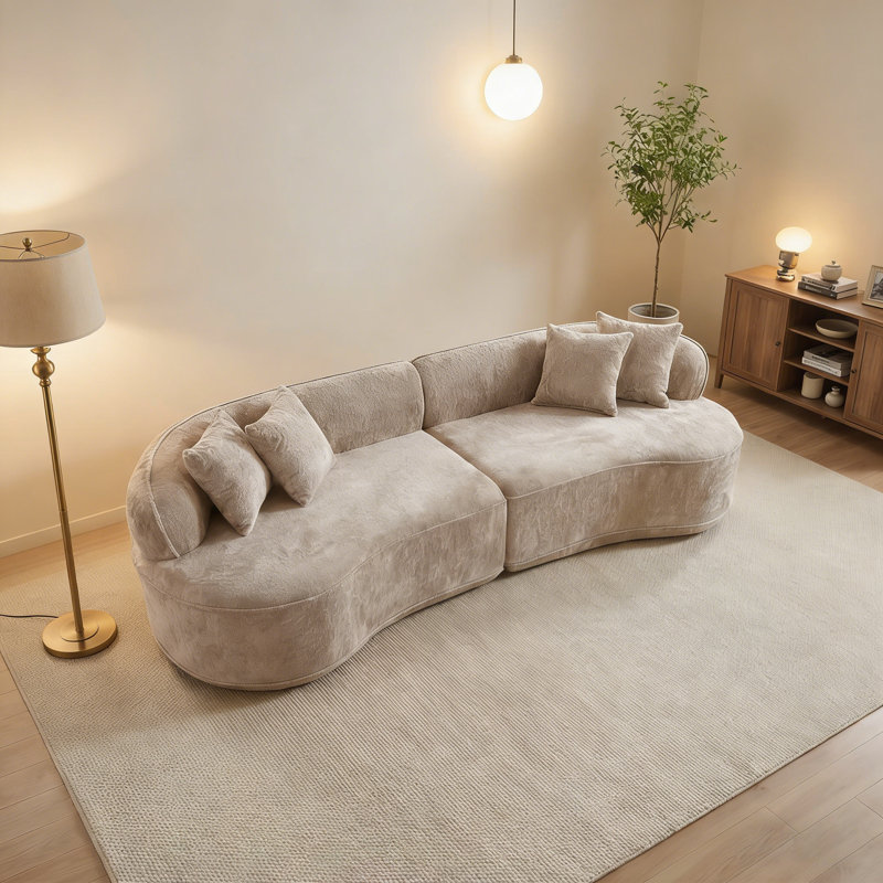 Canapé modulaire 86 po, 86 po, Chameau
