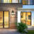 Gudella Outdoor Aluminum Wall Lights with Clear Glass