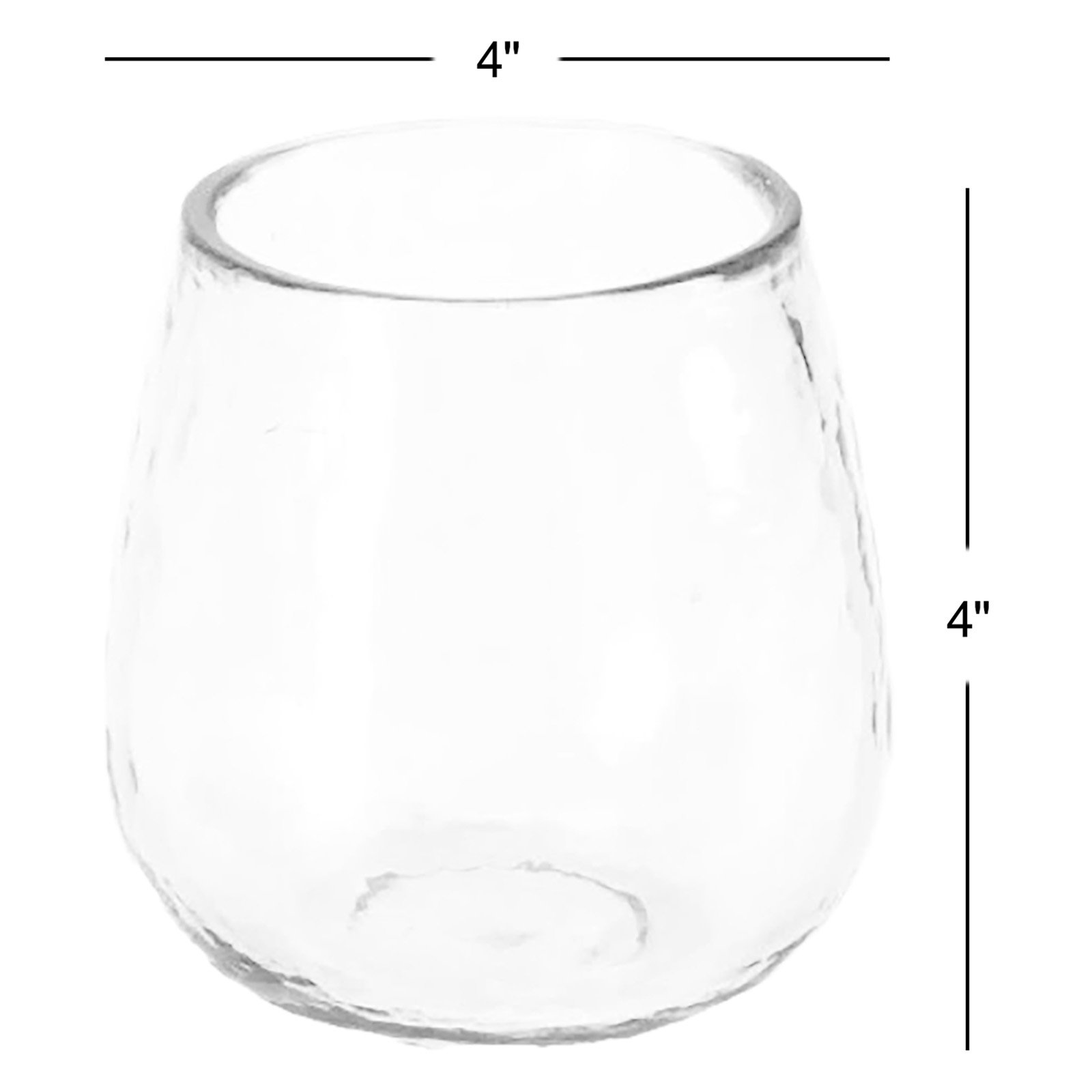 Cloverly Wine Glass, Clear