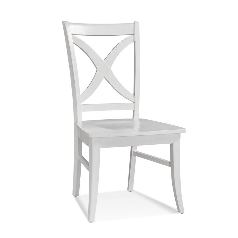 Hues 18'' H Solid Wood Side Chair, Bisque