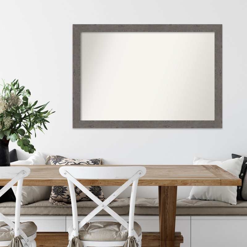 Flat Mirror, 26" x 20", Brushed Nickel