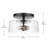 Azevedo Glass Flush Mount
