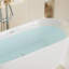 Baignoire de trempage autoportante en acrylique 67 po. X 31,5 po.