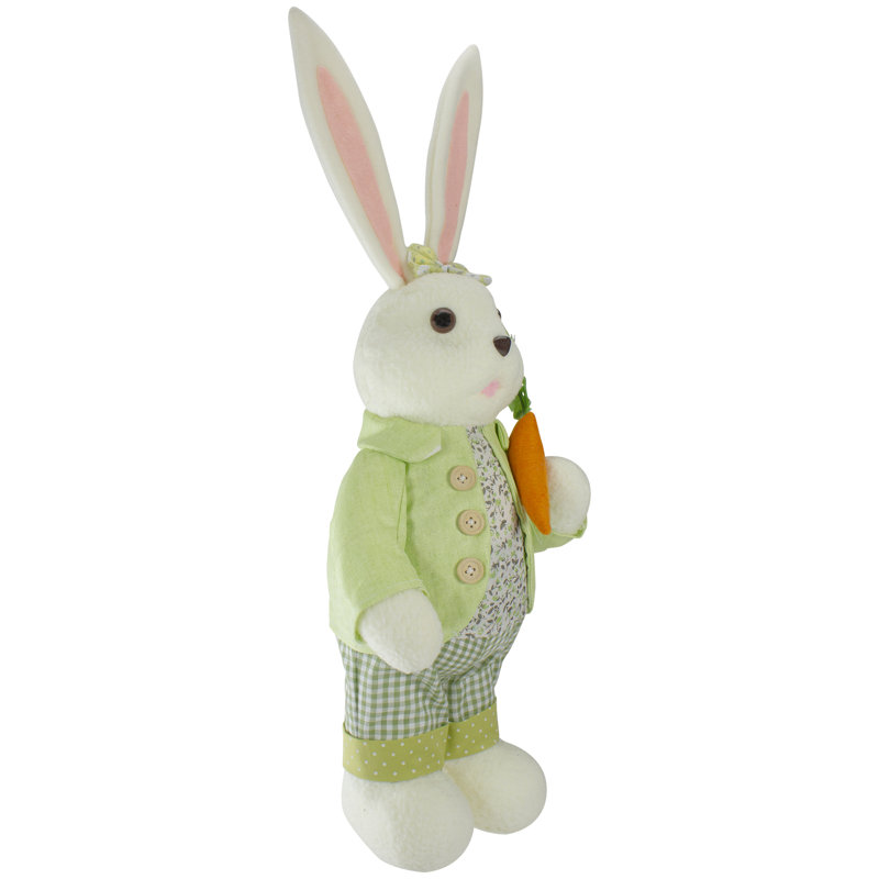 Easter Bunny Stuffed Holiday Accent