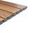 1-piece Folding Outdoor Table, Lightweight Aluminum Roll-up Rectangular Table for indoor, Outdoor Camping, Picnics, Beach, Backyard, , Party, Patio, Brown
