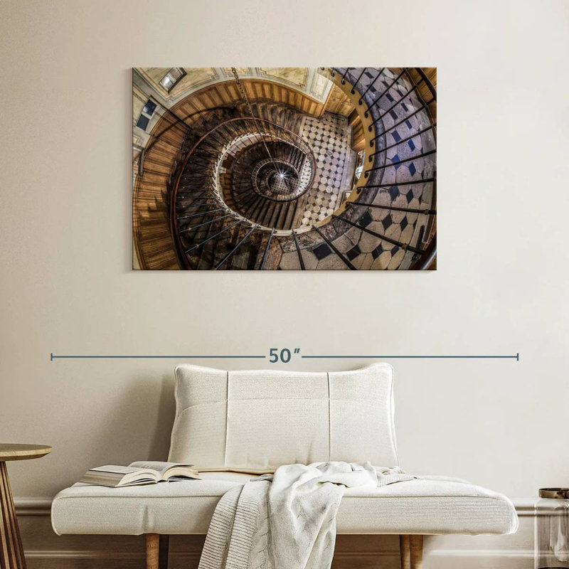 Lilie Spiral Staircase In Paris, 26" H x 39" W