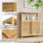 Nikoll Bamboo Bathroom Cabinet-1713928517