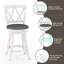 Tabouret pivotant Havant-123512460-123512462