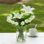 Arrangement floral mélangé dans un vase