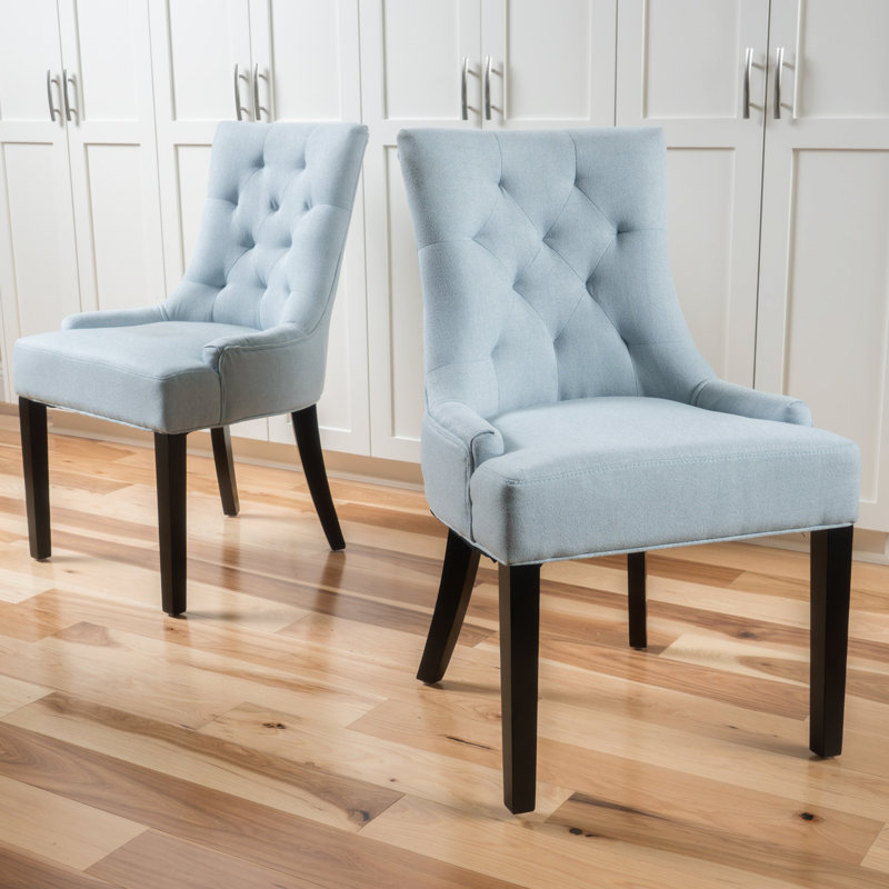 Chaise de salle à manger Cheney, Bleu clair