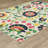 Sherley Bold Boho Floral Ivory/ Multi Indoor-Outdoor Area Rug-697111557