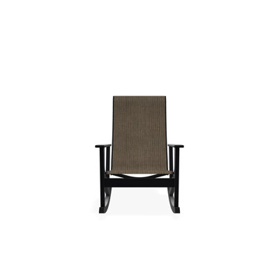 Wexler Sling Marine Grade Polymer Chat Height Supreme Lounge Rocker