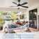 Damecia 52" 5 - Blade Smart Standard Ceiling Fan with Remote Control and LED Light