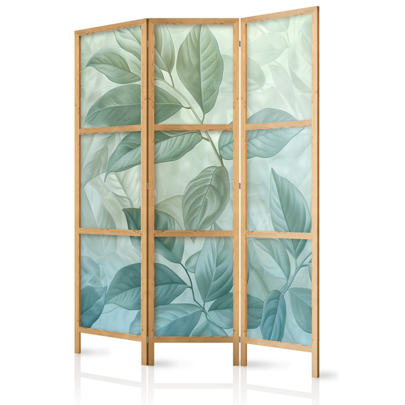 171cm H Solid Wood Folding Room Divider, 171cm H x 135cm W x 1.2cm D