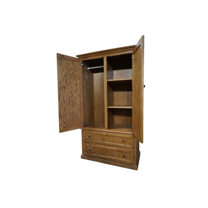 Armoire-penderie Modern, Chêne moyen