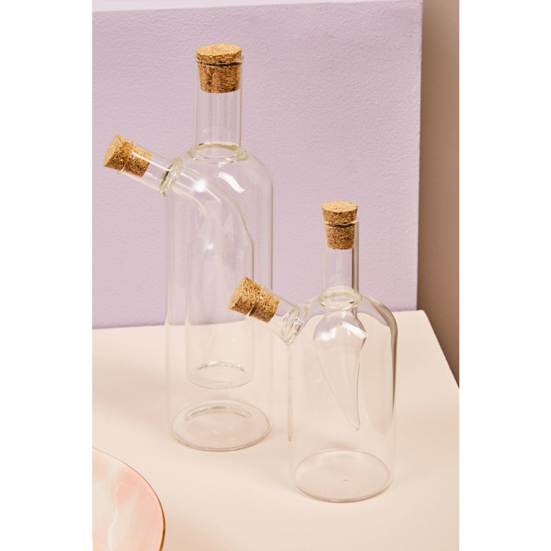 Montela Glass Oil & Vinegar Cruet Set
