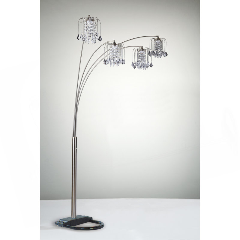 Lampe de plancher 1 pièce moderne et luxueuse élégante, Étain