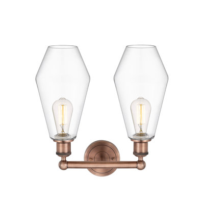 Éclairage pour meuble-lavabo à intensité variable 2 lumières Amylea