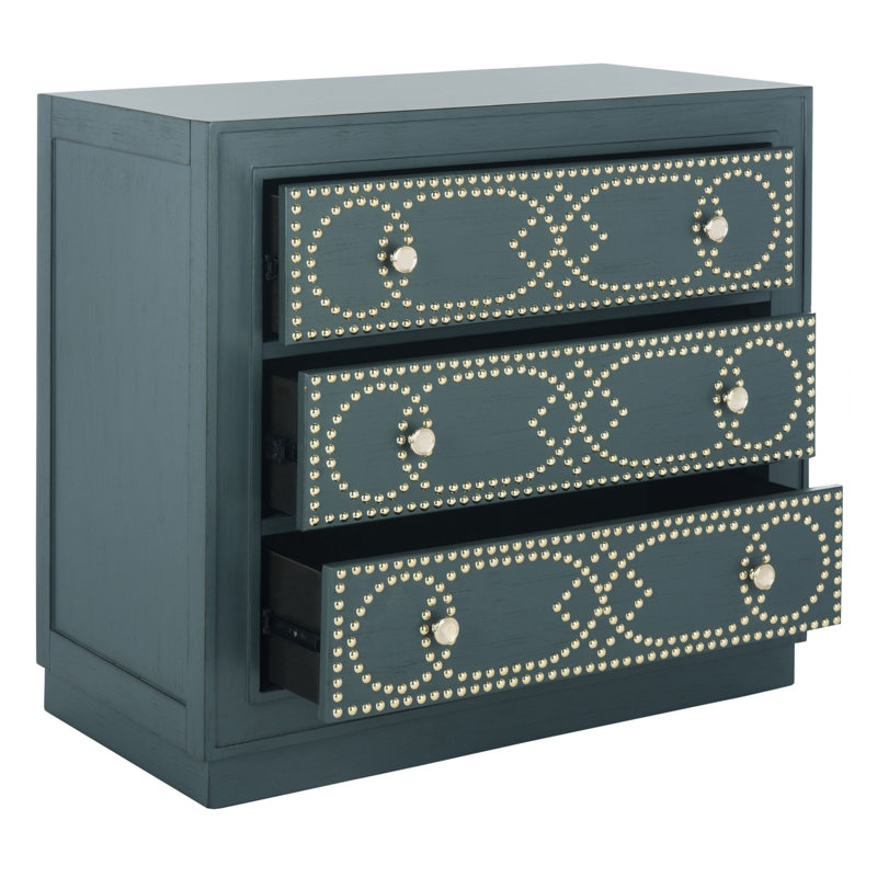 Bohon Accent Chest, Steel Teal
