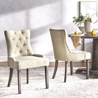 Beti 16'' H Tufted Upholstered Parsons Chair