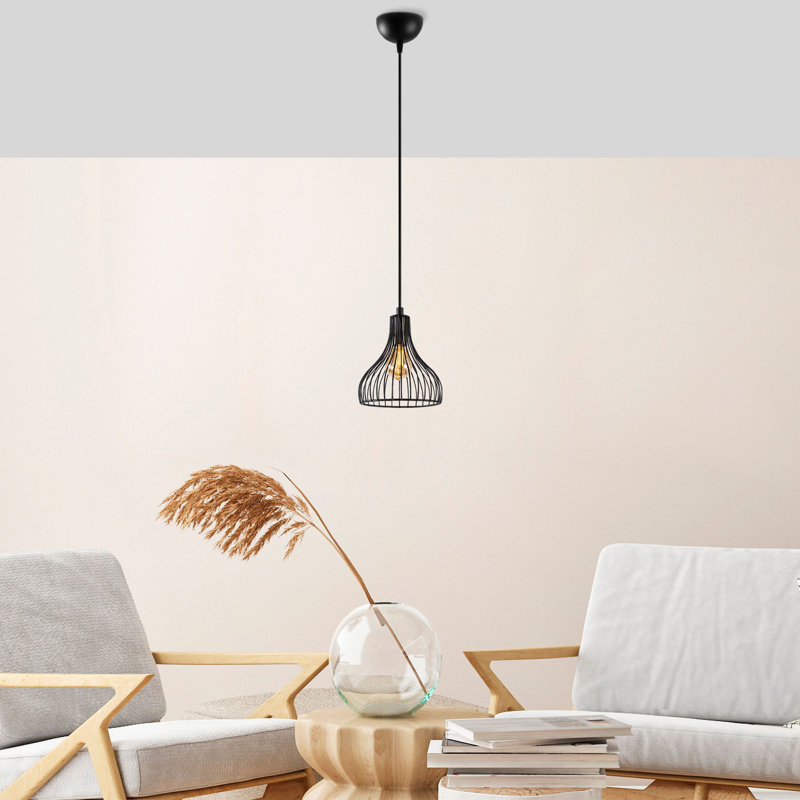 Luminaire suspendu en dome à 1 lumière
