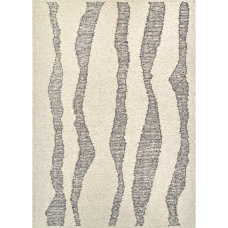 Tapis en laine Simone Lyra, Rectangle de 5 pi x 8 pi