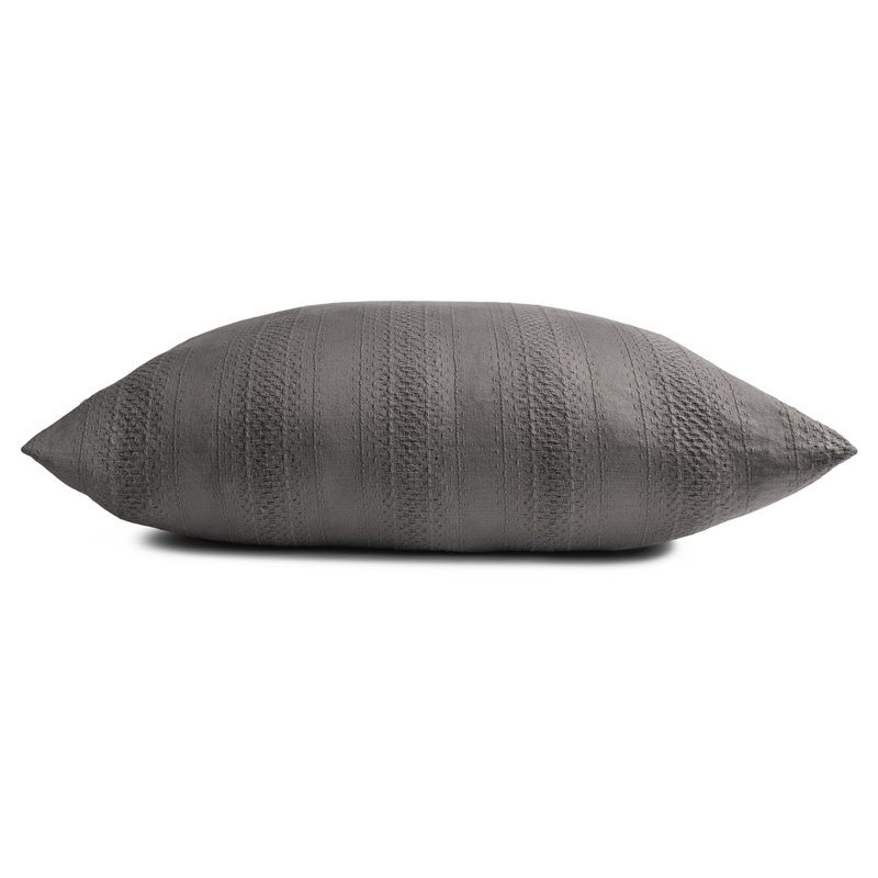 Staccato BCI Cotton, Viscose Reversible Throw Pillow