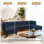 6 Seater Corduroy Sectional-1569261449
