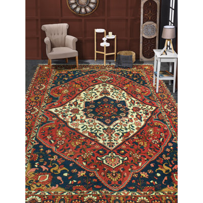 Othelia One-of-a-Kind 8'1" X 11'6" 1980s Wool Area Rug