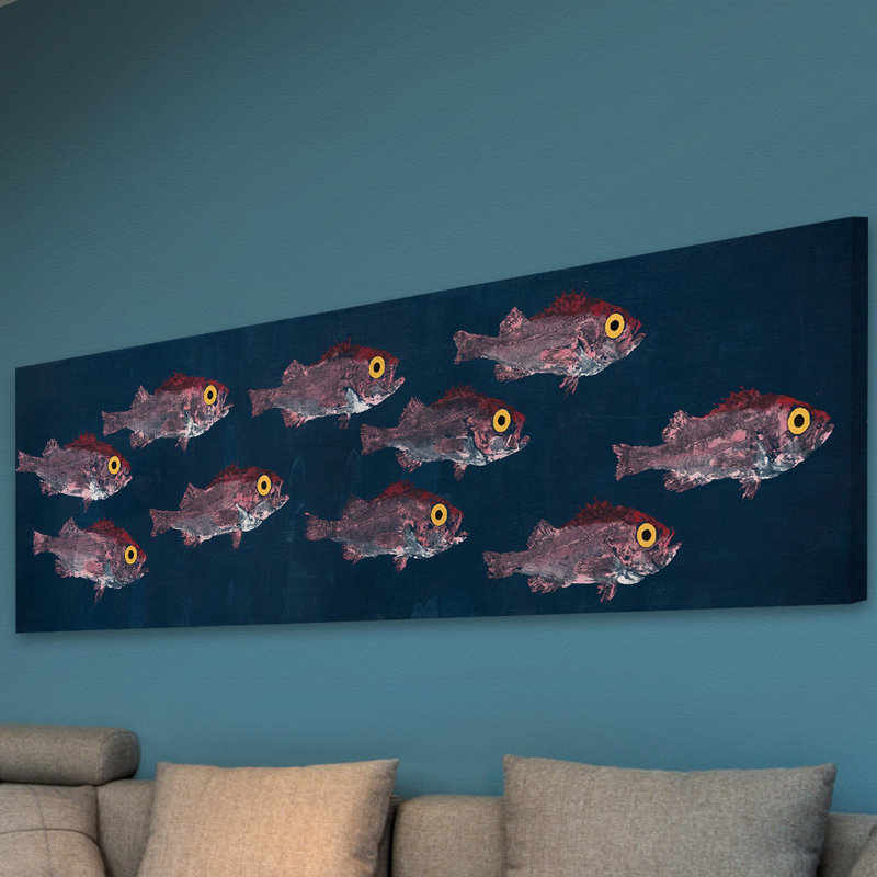 Wrapped Canvas Painting, 51cm H x 152cm W x 3.81cm D