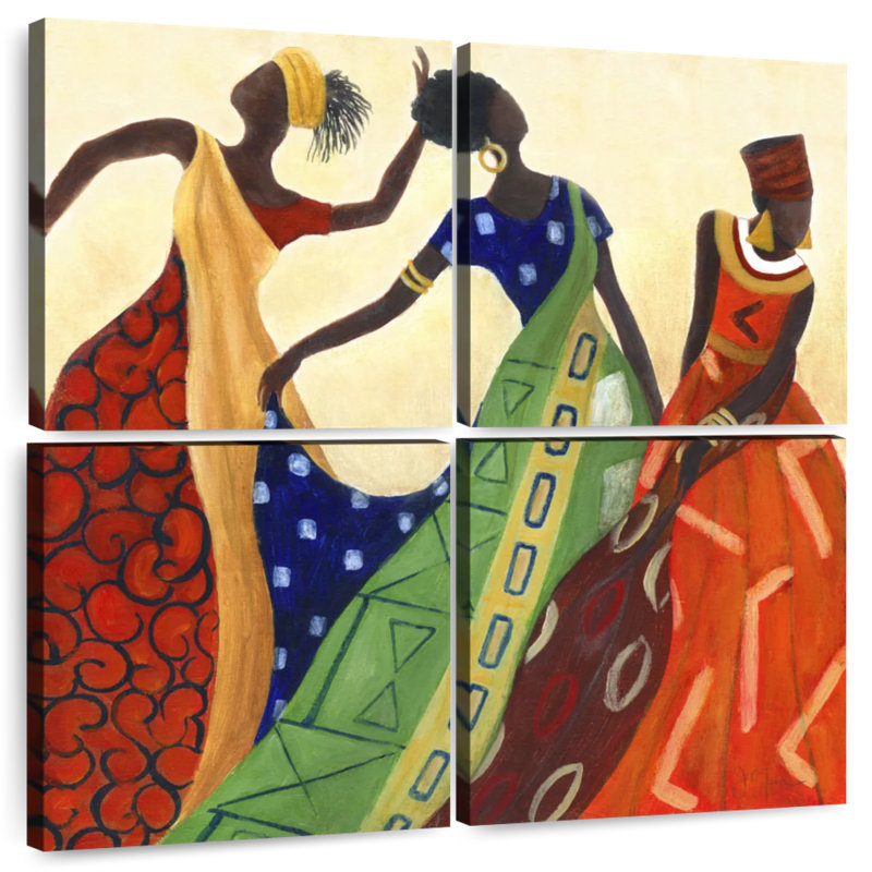 Les femmes navettes de Marrakech I, H 18 po x l 18 po