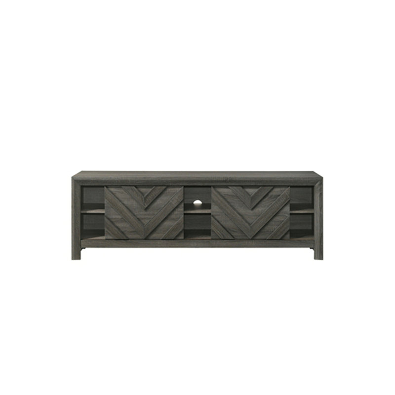 Meuble télé 1pc, Gris foncé