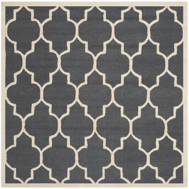Cannen Hand Tufted Wool Geometric Rug