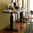 Black Rectangular Solid Wood desk-66818836