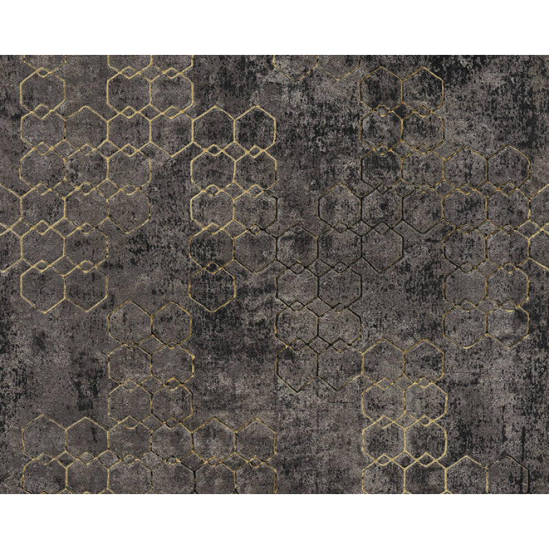 Diawara Geometric Double Roll, Black