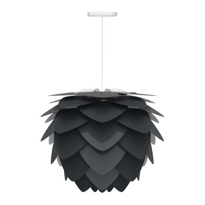 Luminaire suspendu géométrique unique à 1 lumière Aluvia