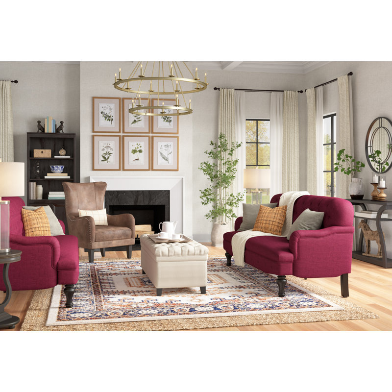 Vern Oriental Area Rug, Rectangle 9' x 12'2", Cream