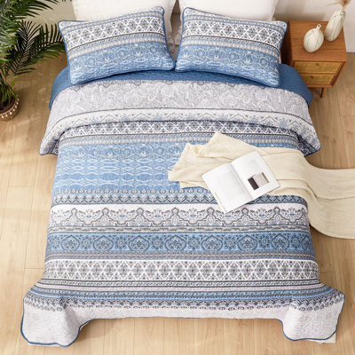 Ensemble de 3 courtepointe Boho Bohemian