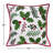 Holly Spring Berry Pillow