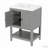 24" Modern Sleek Bathroom Vanity Elegant Ceramic Sink-110825177