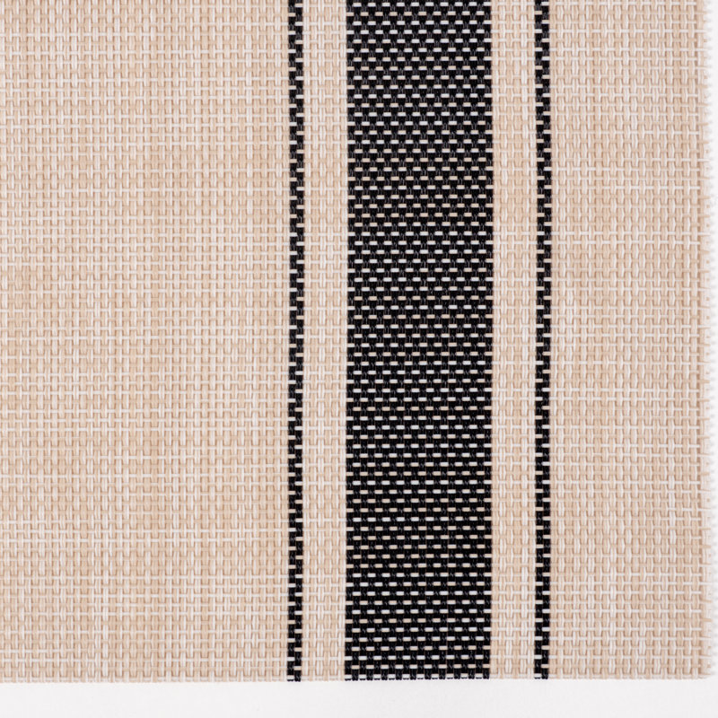 Napperon Rialta, Beige / Noir