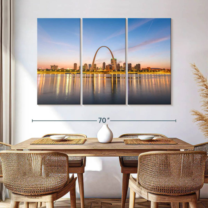 «Sydney St Louis», lumières de l'horizon, H 20 po x l 33 po