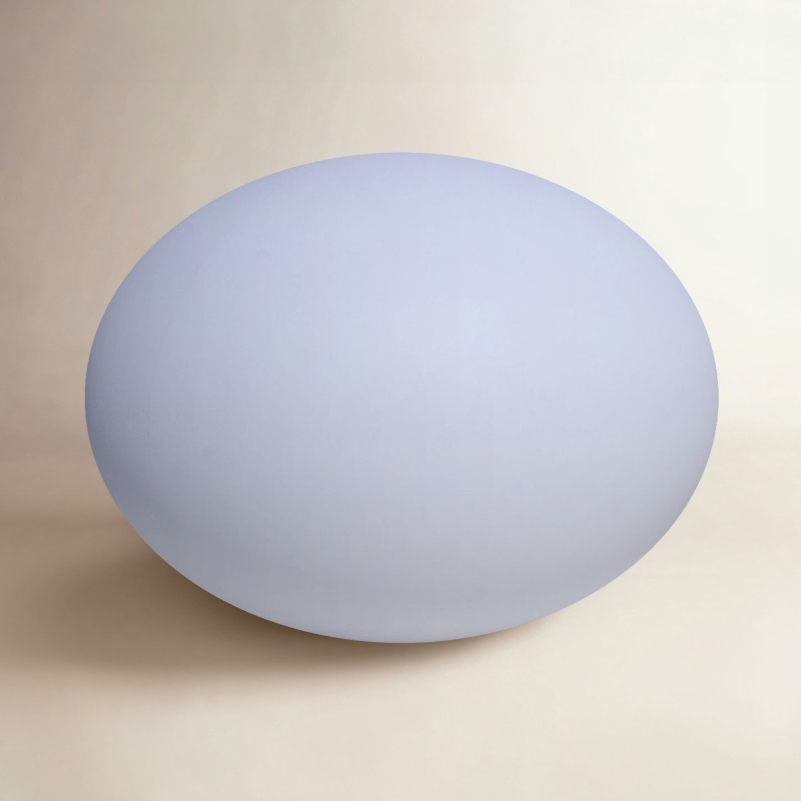 Flatball Floating LED Outdoor Light, 10" H x 13" W x 13" D