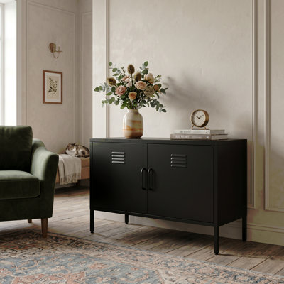 A multi-functional metal storage cabinet