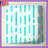 Turquoise Vertical Lines Quilted Bedspread All Sizes-130109604