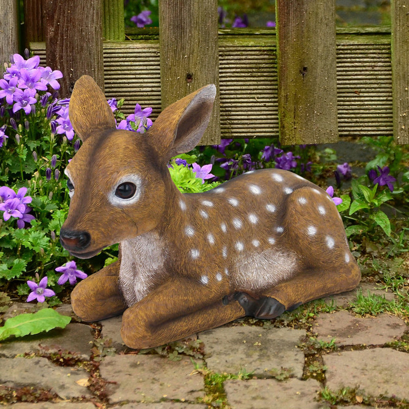 Darby the Baby Deer Garden Statue