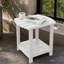Table de bout d'extérieur en PEHD Adirondack-1482439235