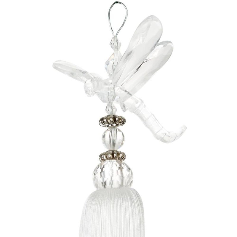 Boynton Fabric 13cm Curtain Tieback, White