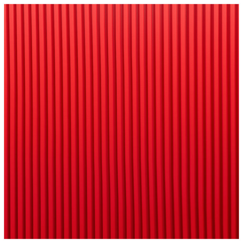 Red Vertical Stripes Comforter, Twin
