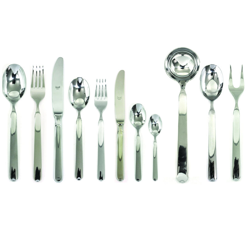 Goccia Flatware Set - 99 Pieces - Stainless Steel